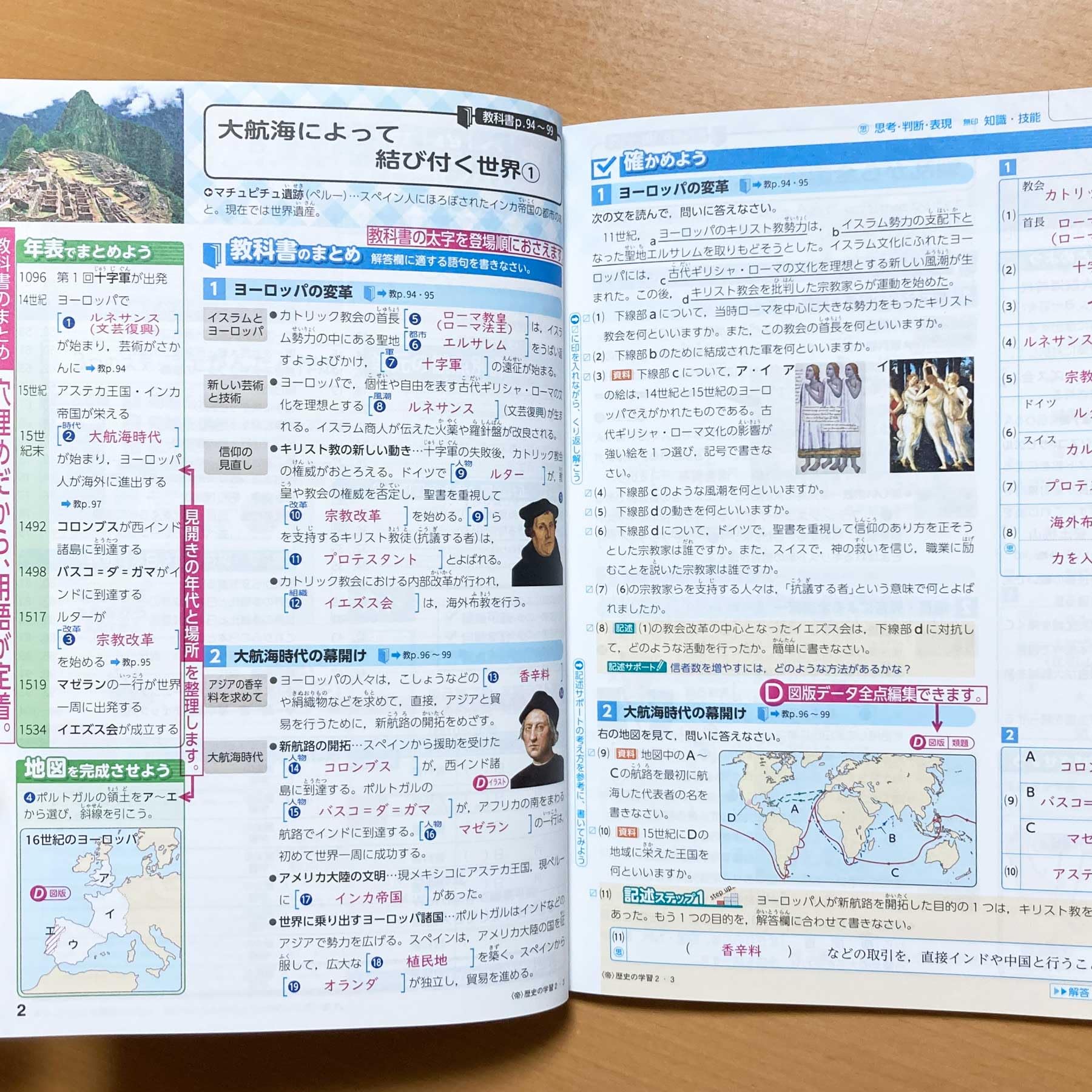 Amazon.co.jp: 2025年度版「歴史の学習2.3 帝国書院版【教師用】」浜島