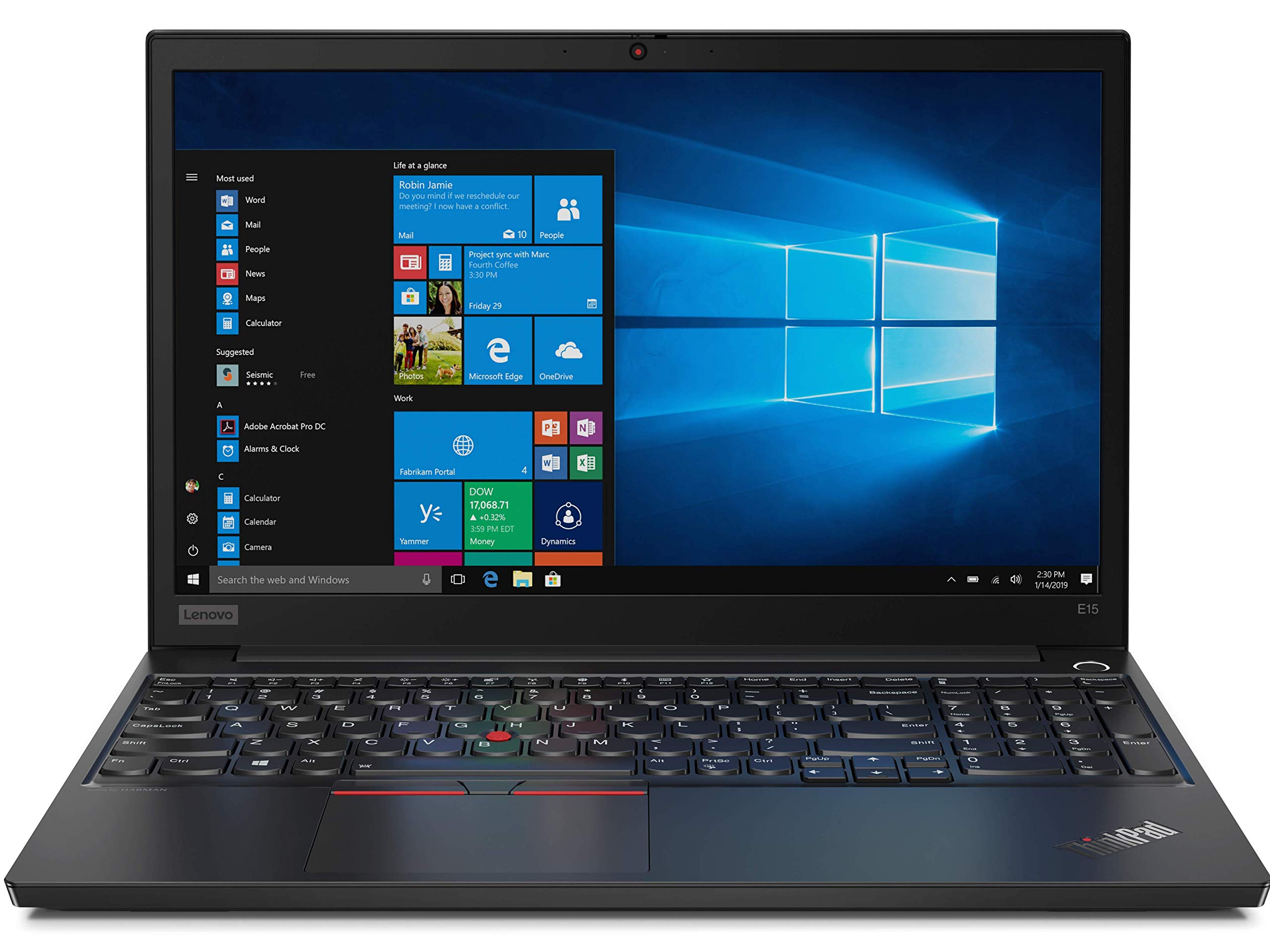 Lenovo ThinkPad E15 Intel Core i5 10th Gen 15-inch Full HD Thin 