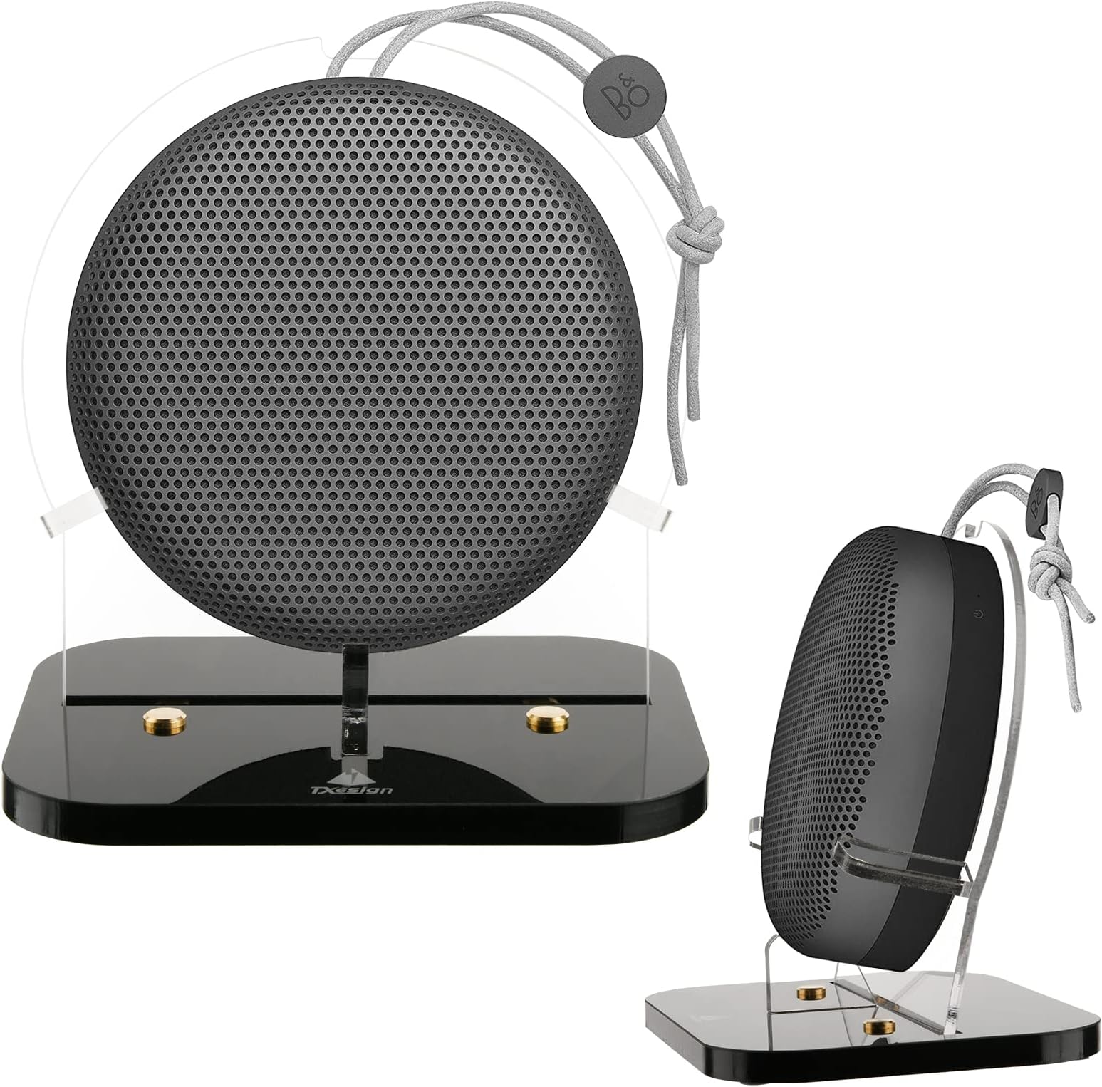 TXEsign Stand for Bang & Olufsen Beosound A1 3rd Gen/Beosound A1 2nd, Mount Desktop Stand Holder with Scratchproof Flannel