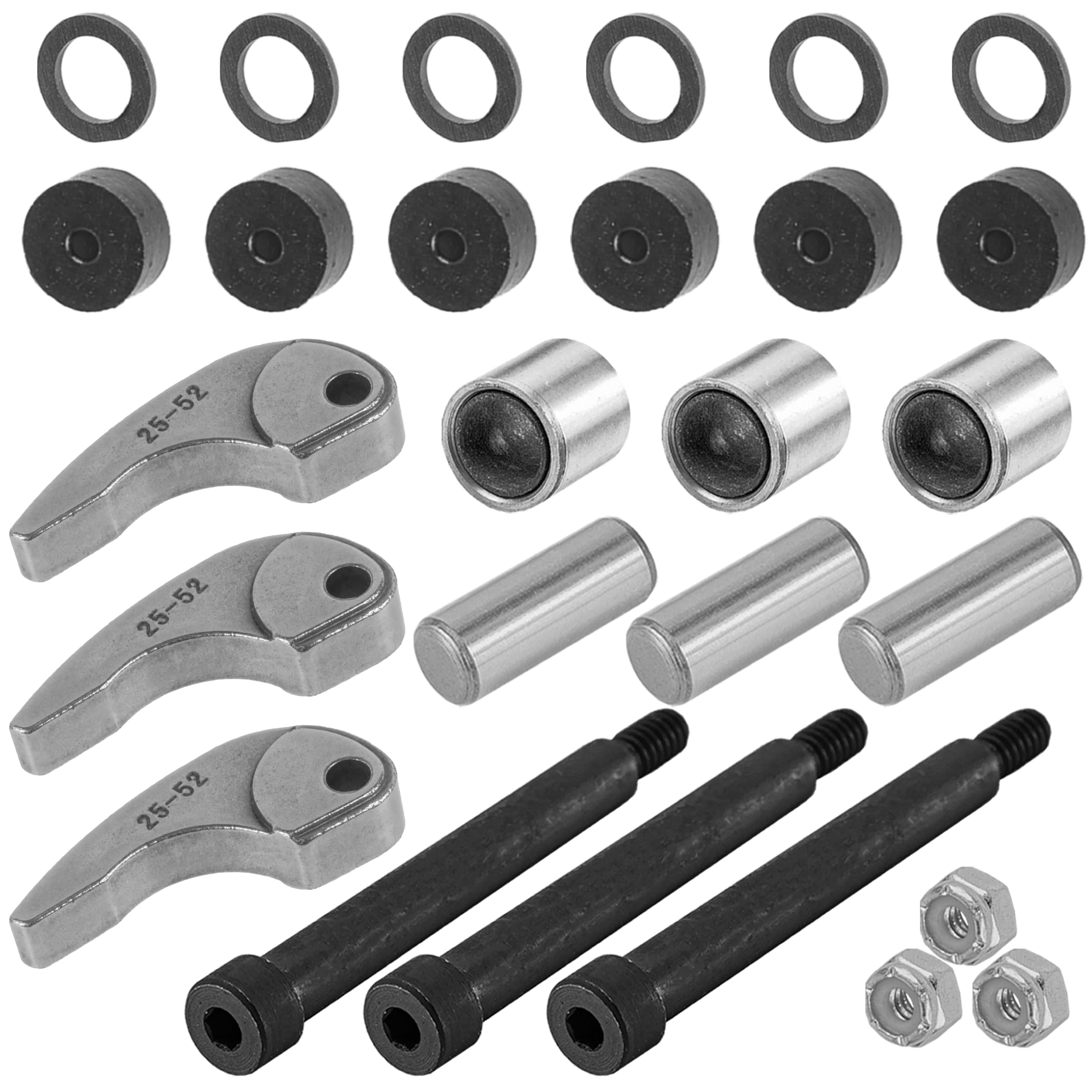 Caltric Primary Drive Clutch Rebuild Kit Compatible with Polaris Polaris Sportsman 450 HO EPS / 570 EPS/Touring 570 EPS SP 2019-2024 1323545