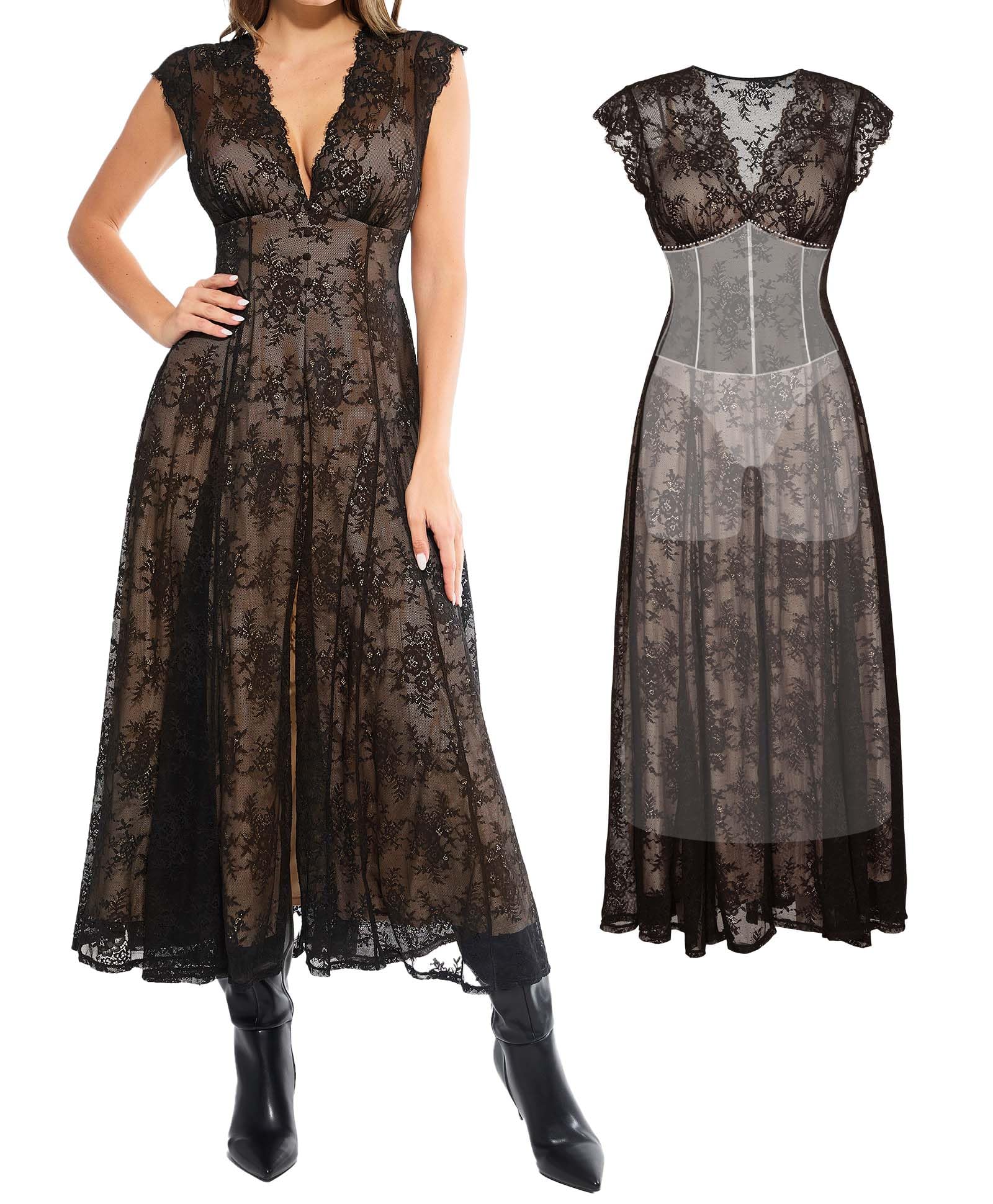 Photo 1 of Popilush Women's Lace Formal Cocktail Dress