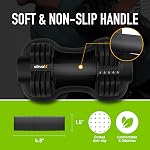 ATIVAFIT Adjustable Dumbbell Set of 2, 5–88LB Quick Dial Free Weights with Double Safety Lock, Anti-Slip Steel Handle & Storage Box, Space Saving Home Gym Equipment for Full Body Strength Training, Suitable for Home Fitness Users
