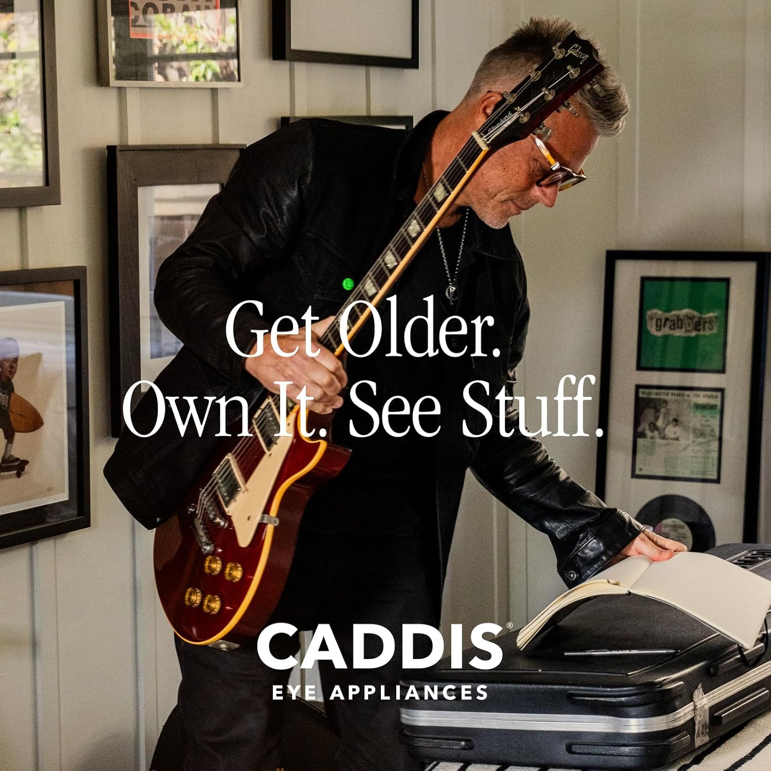 CADDIS Dogleg Unisex Reading Glasses with Magnification - Image 7