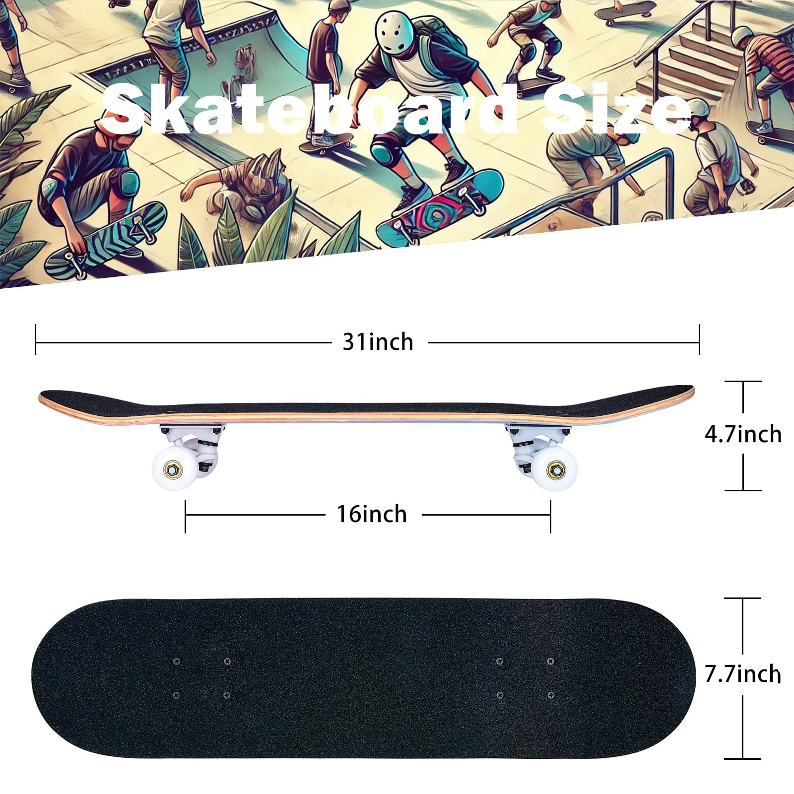 Amazon.co.jp: Skateboards, 31