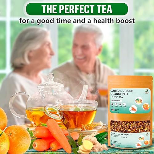 Miniatura 9 de Té de caléndula - Flores secas de caléndula de 6 onzas - Té de caléndula - Té de caléndula a granel - Té de flores de caléndula - Sin cafeína -