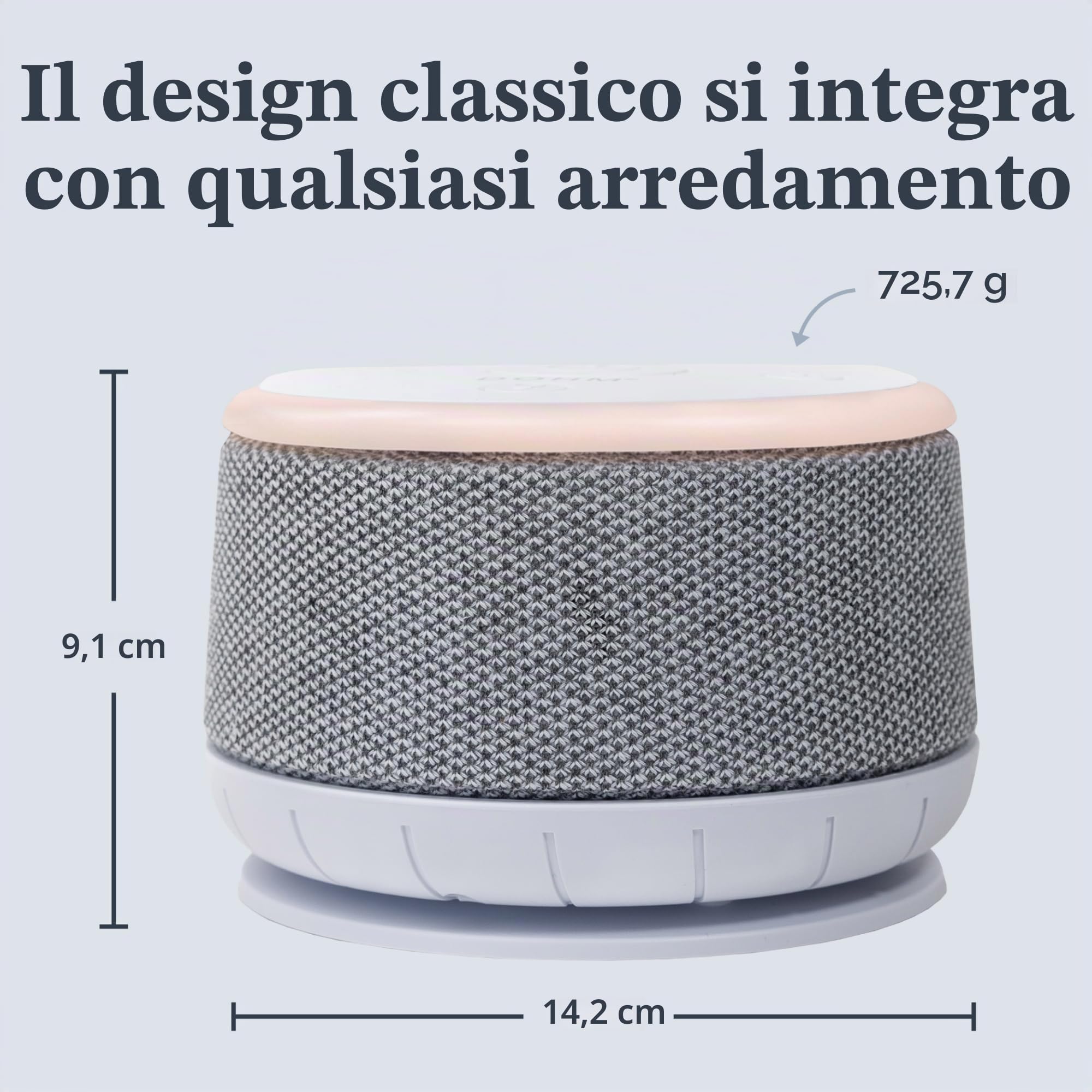 Yogasleep Dohm Nova White Noise Sound Machine, migliore sonno per neonati e adulti. Include luce notturna, 10 velocità della ventola e rumore rosa calmante per mascherare il rumore più forte.