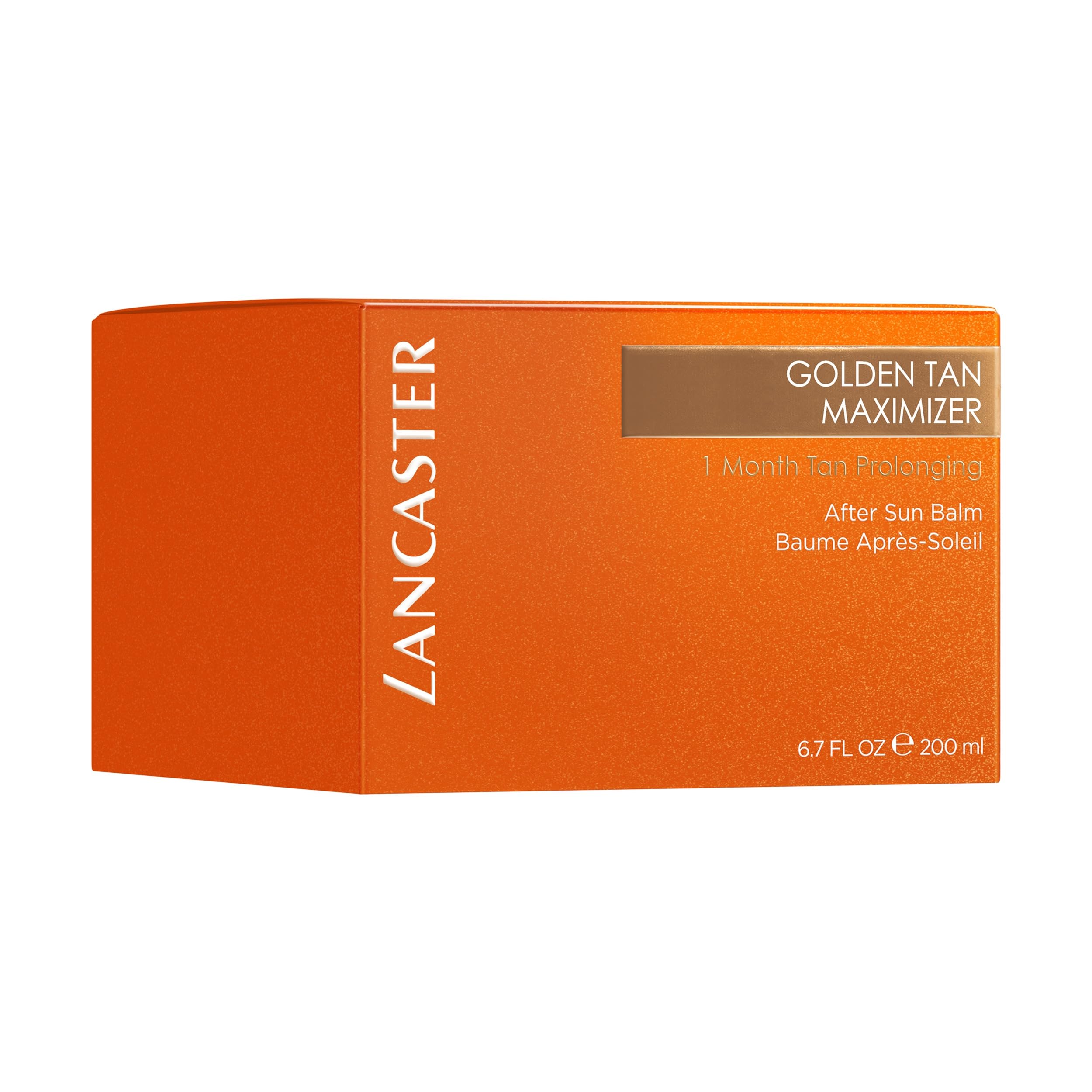 Lancaster Golden Tan Maximizer - After Sun Balm, Balsamo Doposole, Prolunga l’Abbronzatura, Lenisce, Idrata e Nutre Intensamente la Pelle, 200 ml
