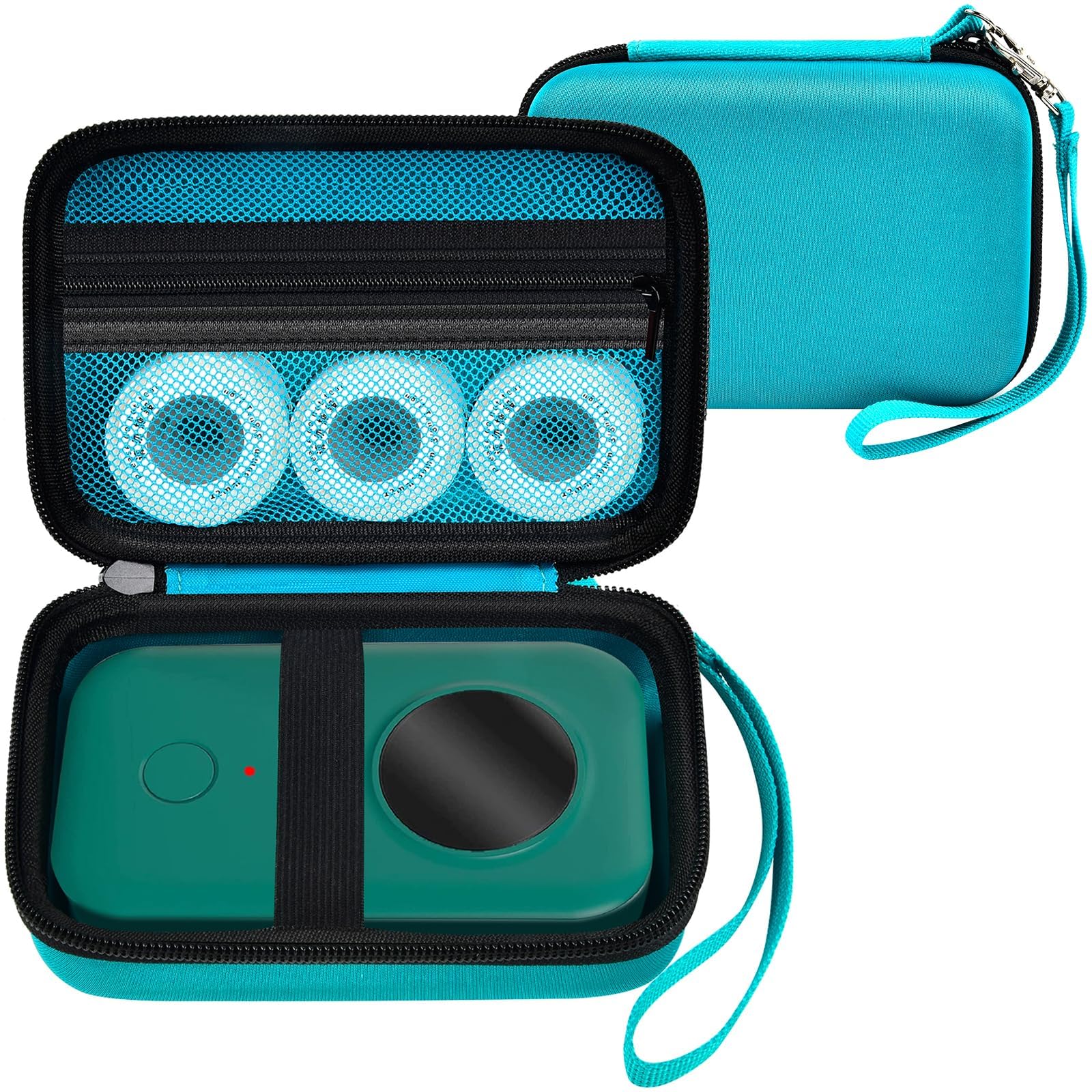 PAIYULE Hard EVA Case for Phomemo D30/D35 for Nelko P21 Label Maker