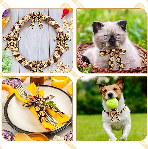 Miniatura 6 de 2 rollos de cinta de baloncesto de 10 yardas de 7/8 pulgadas de ancho para manualidades, baloncesto, softbol, grogrén para arcos de alegría,