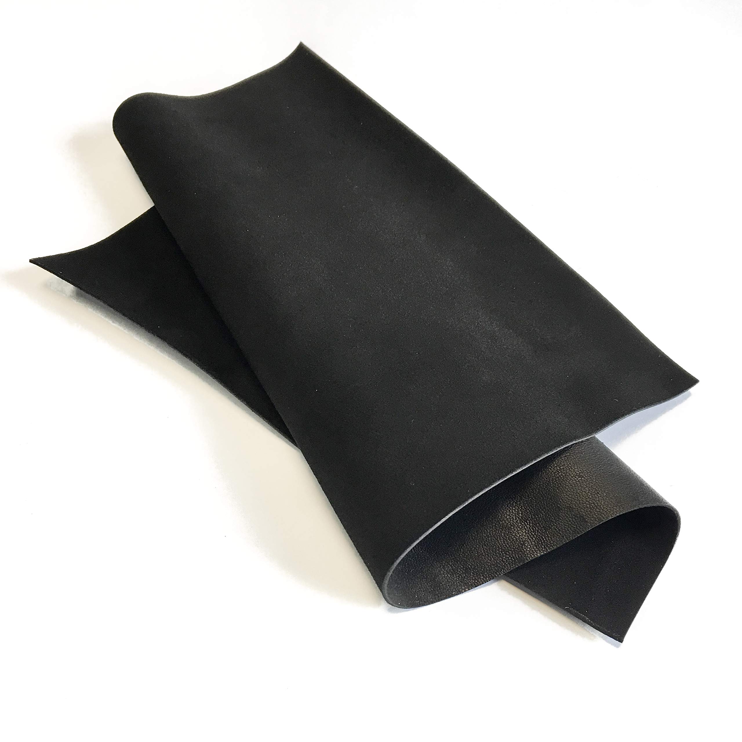 Amazon.com: Genuine Black Suede Leather Hide: Real Leather Sheet 