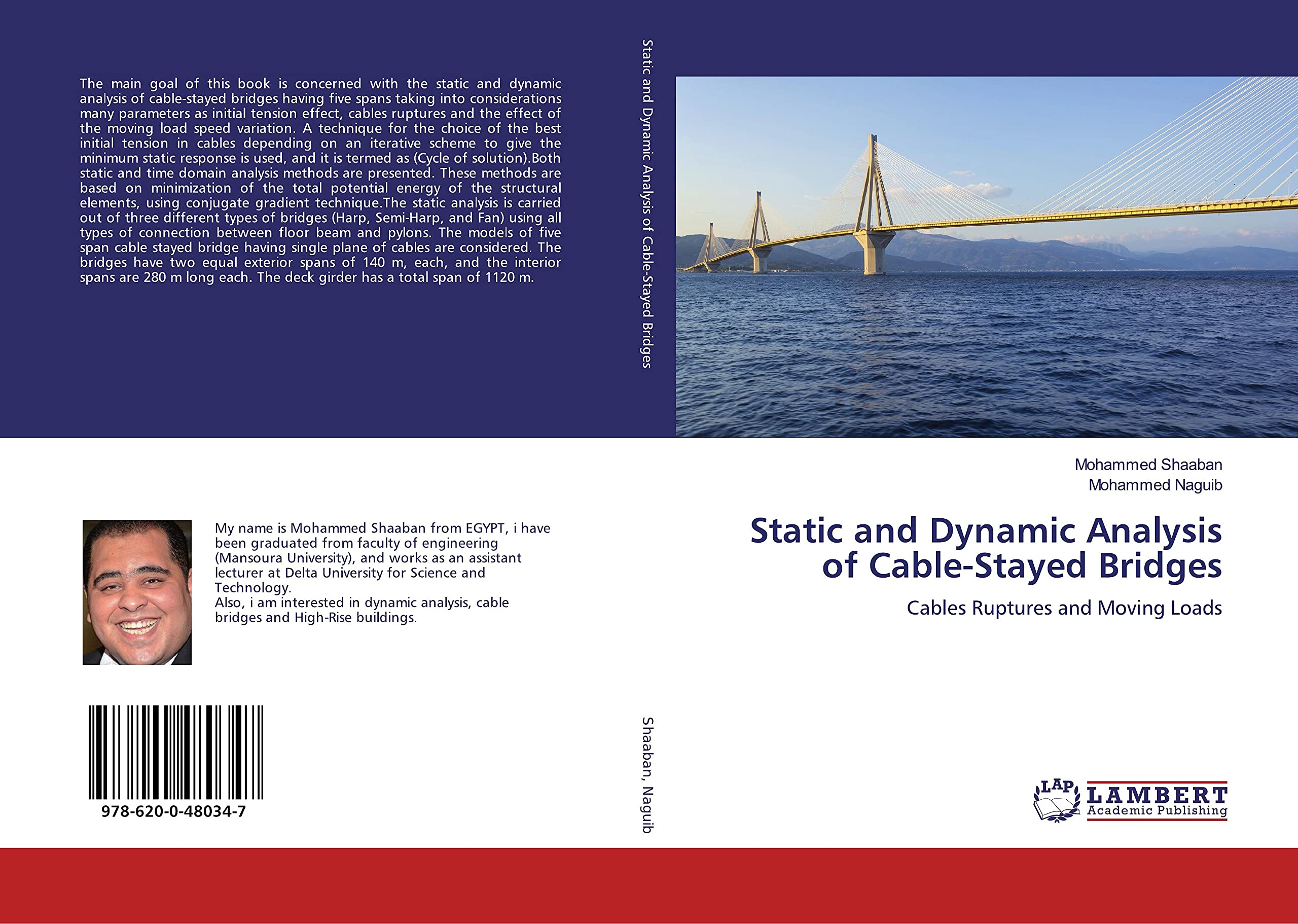 Static and Dynamic Analysis of Cable-Stayed Bridges: Cables Ruptures and Moving Loads