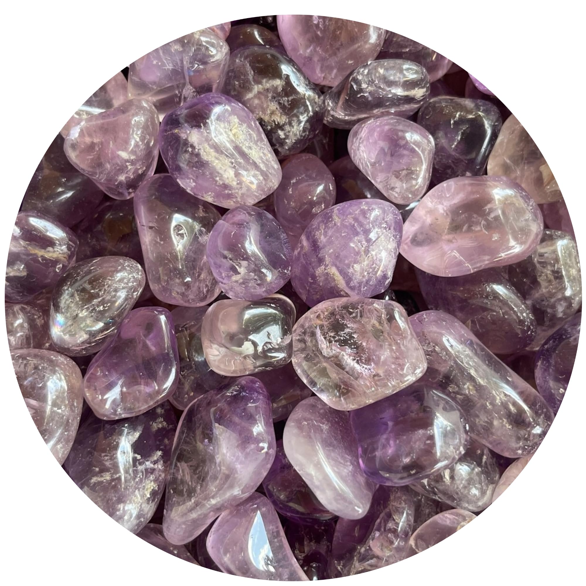 Großhandel polierter Naturstein Trommelsteine Trommelsteine Wicca Reiki Therapie Meditation Kristall Heilung