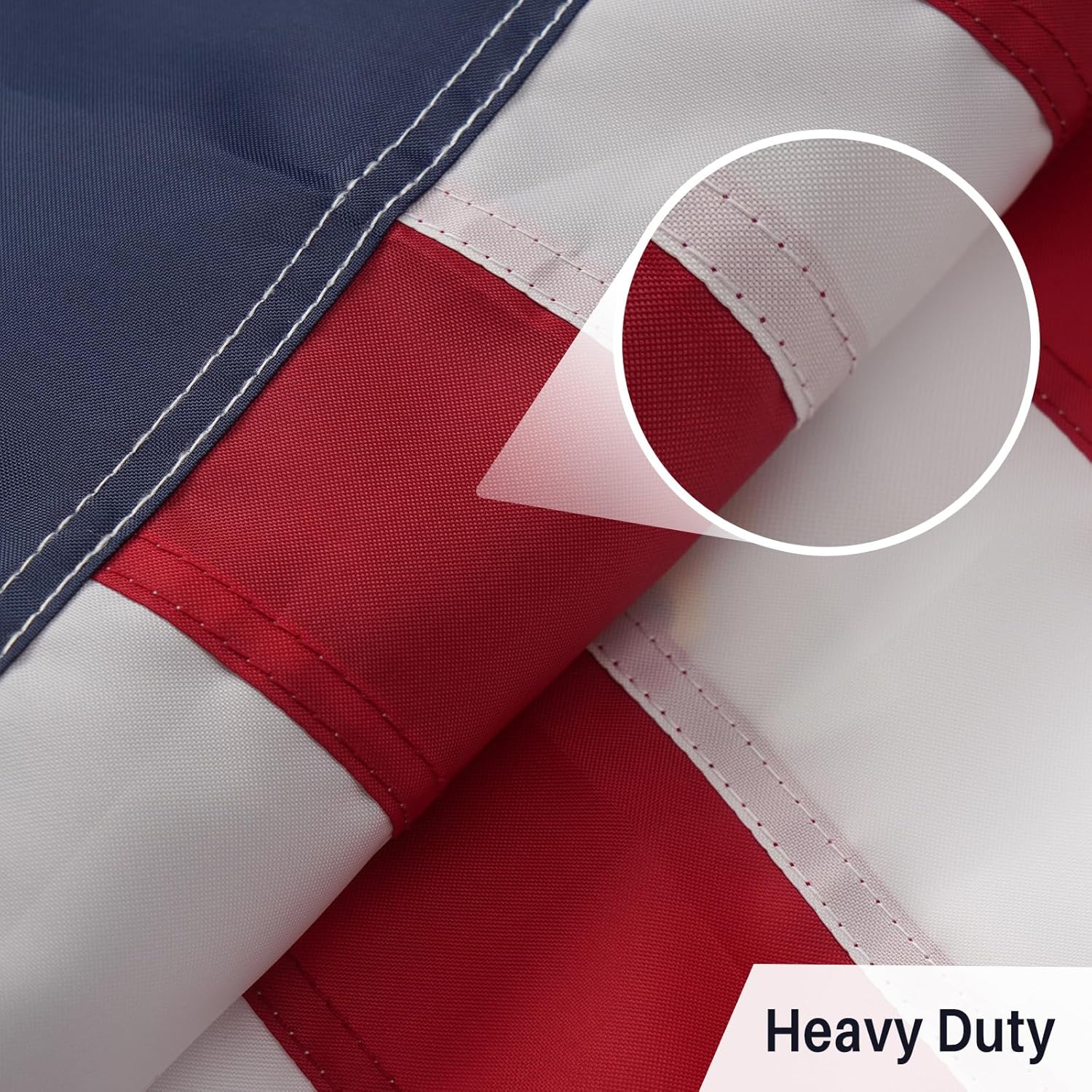 AMZFLAG 76 Bennington Flag 3x5 ft Outdoor, Embroidered 1776 Betsy Ross Flags for 250 Anniversary Outside, Heavy Duty Bennington US USA Flag with 2 Brass Grommets