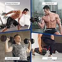 Vista 6 de Yes4All Fractional Weight Plates Set, Available In Steel And Rubber, Set of 2/4/6 Plates in 1.25LB, 2.5LB, or 5LB Sizes, Micro Change Plates for