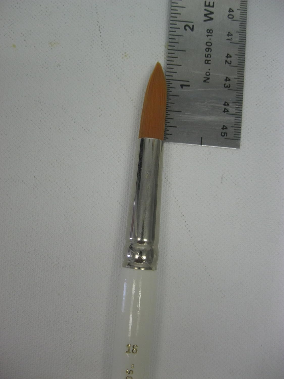 Large Artist Quality Watercolor Brush Golden Synthetic Sable Round #18 Made in Germany