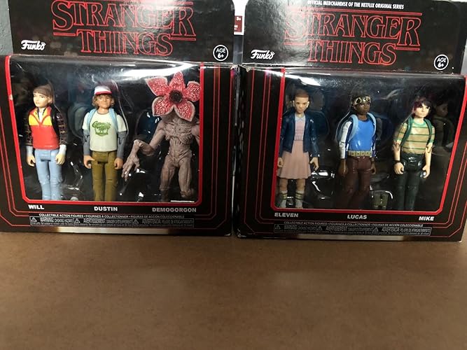 (未使用･未開封品)　Funko - Figurine Stranger Things - 3 Pack Will Dustin demogorgon 8cm - 0889698208345 wyeba8q Funko Stranger Things 3 Pack Collectible Action Figures Will