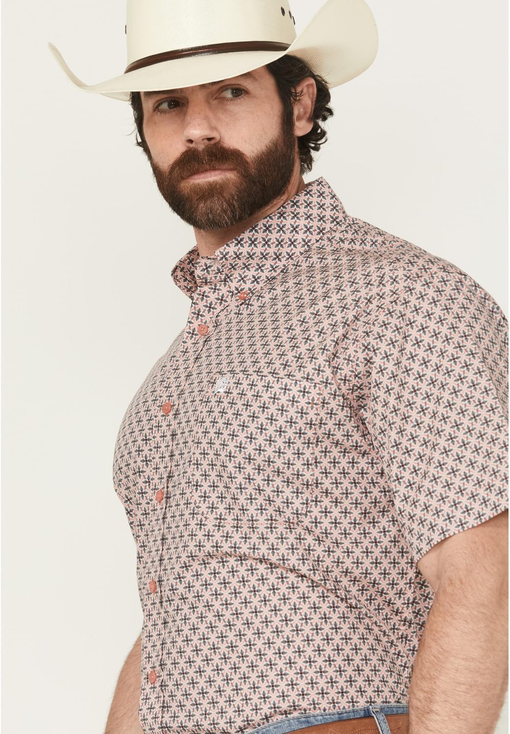 Cinch Men's Print Short Sleeve Shirt
