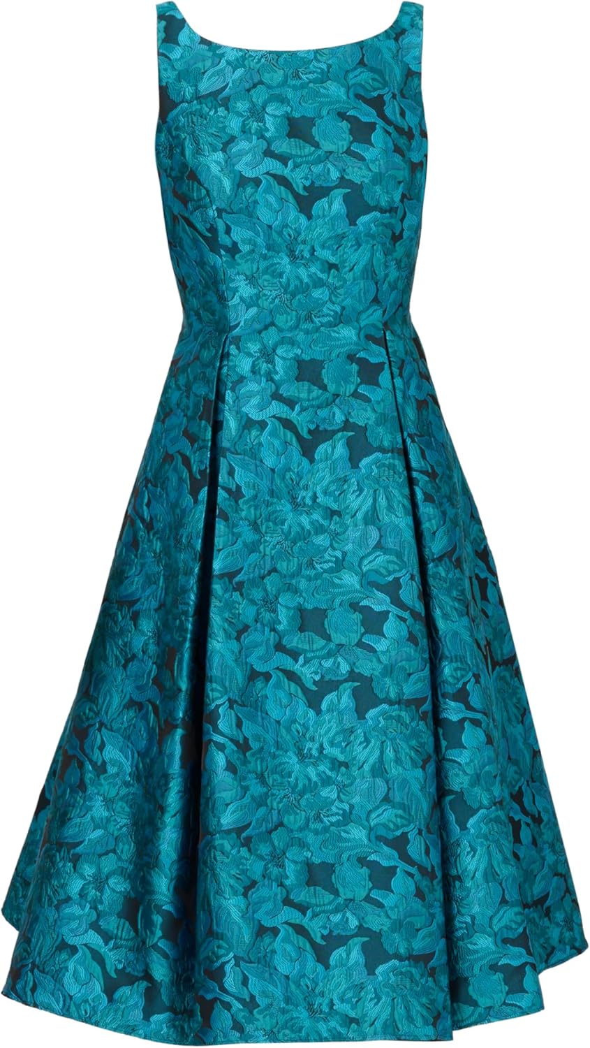 Adrianna Papell Womens Tea Length Dress - Image 5