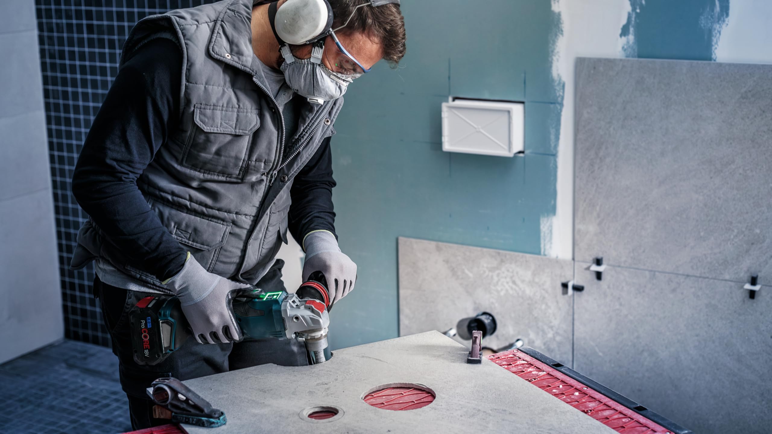 Bosch Accessories 5-częściowy Zestaw wierteł diamentowych do pracy na sucho Dry Speed Best for Ceramic (do ceramiki, osprzęt do szlifierki kątowej)