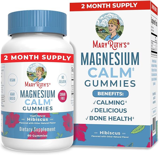MaryRuth Organics Magnesium Citrate Gummies 2 Month