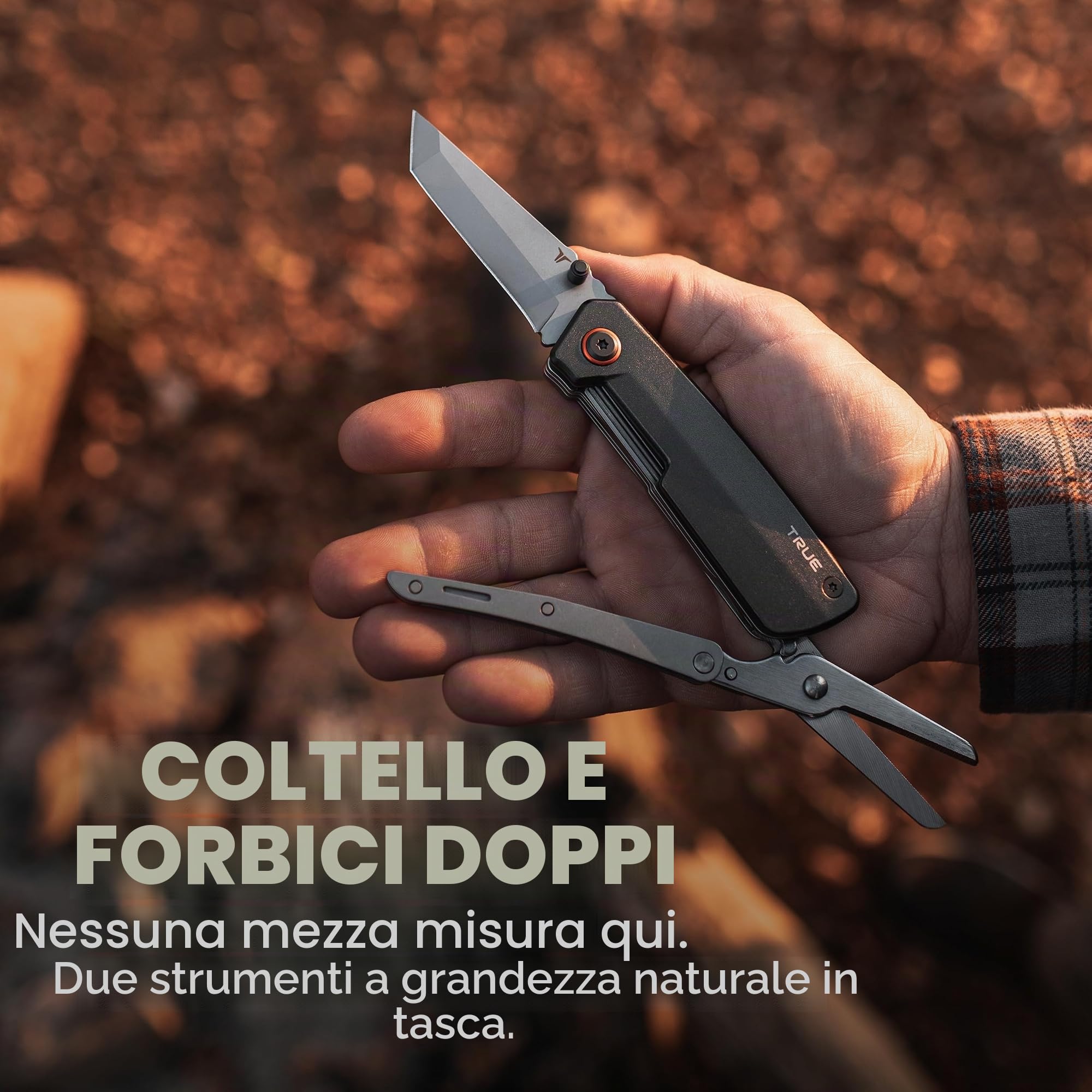 True Utility Dual Cutter - Attrezzi da lavoro - Strumento da taglio due in uno - Coltello multiuso