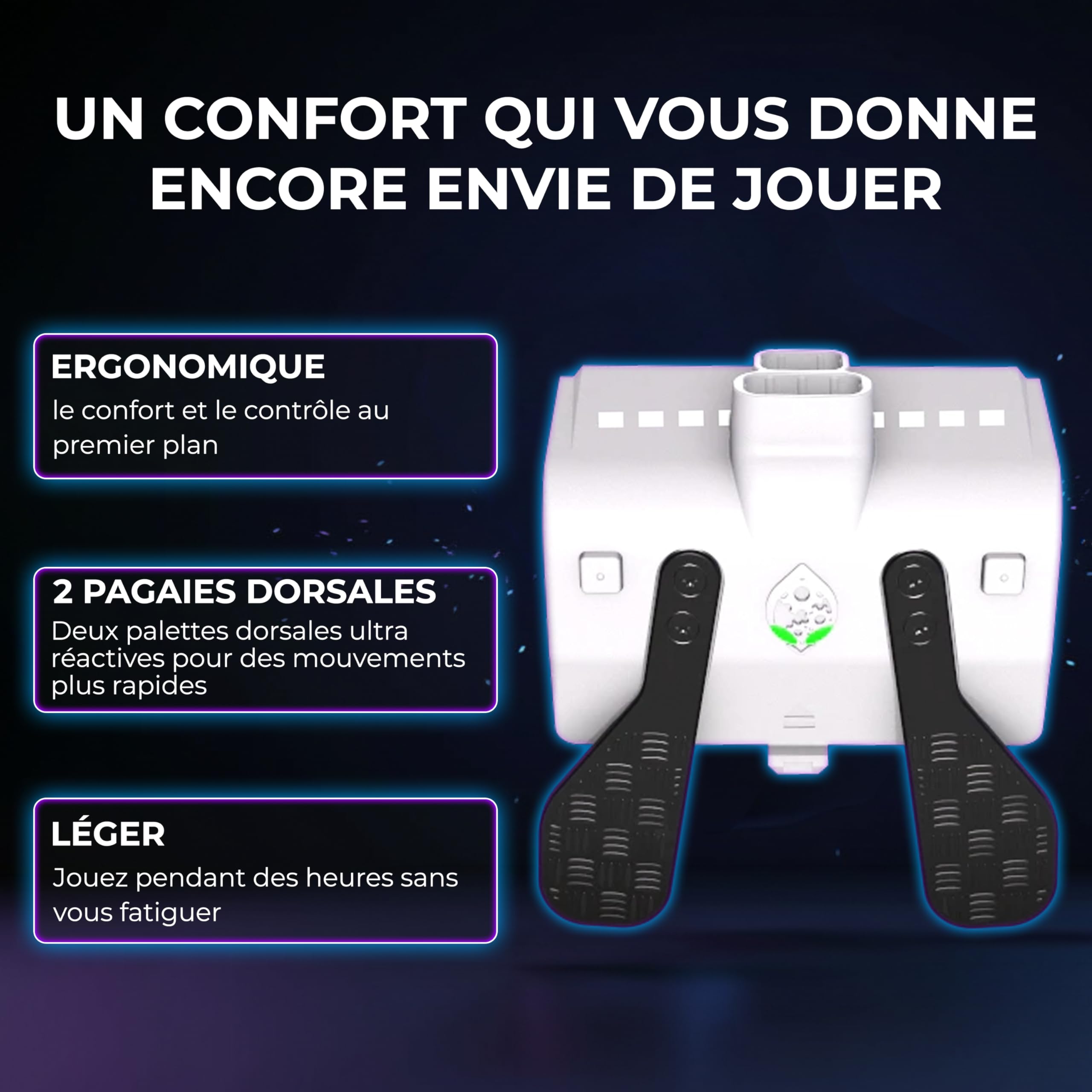 Collective Minds Strike Pack ‘Dominator’ pour manette Xbox câblée Kit MOD personnalisable avec 2 palettes arrière pour Xbox programmables Accessoire pro pour joueurs | Compatible Xbox Series X|Set One