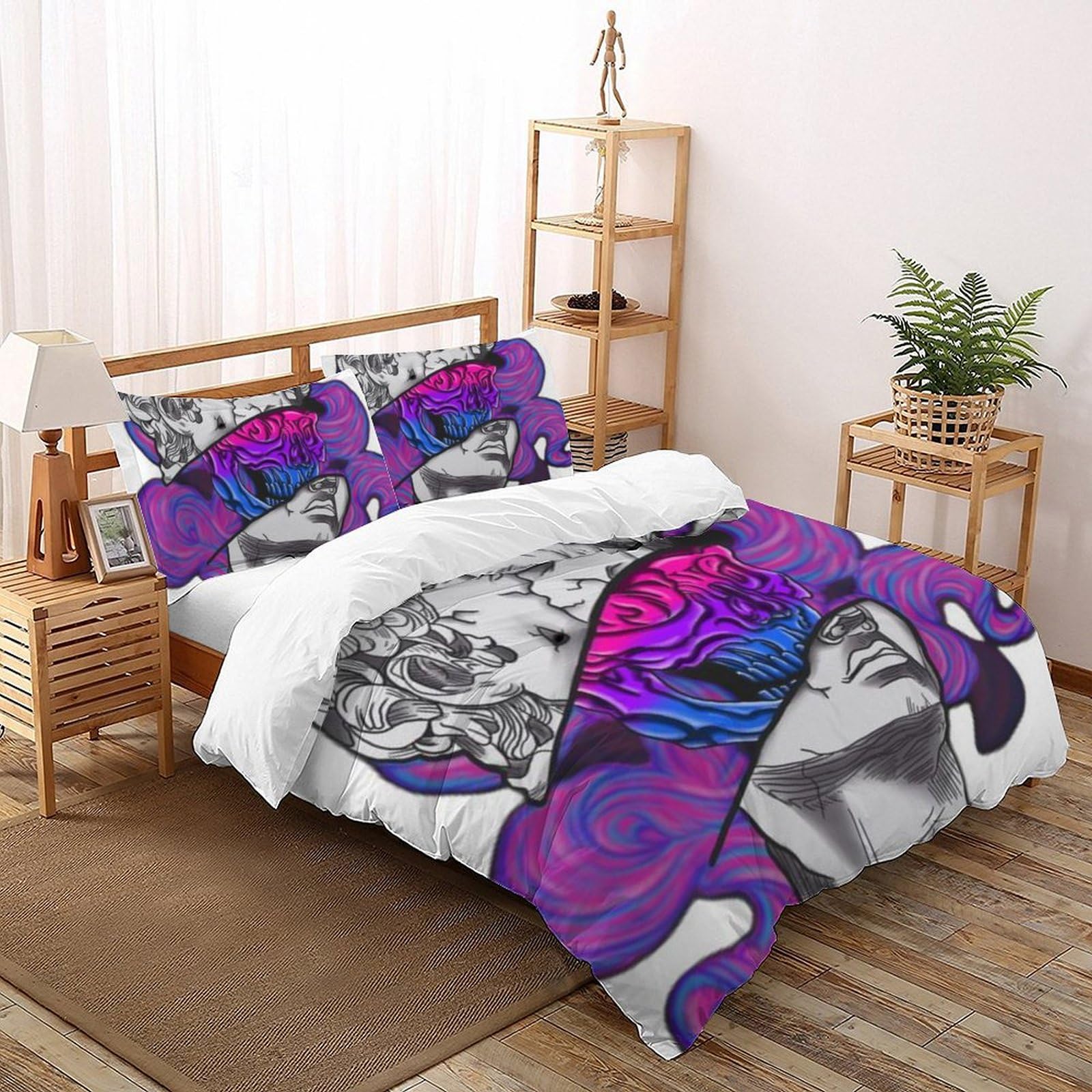 Parure de lit garçon avec housse de couette 220x240cm pour grand lit