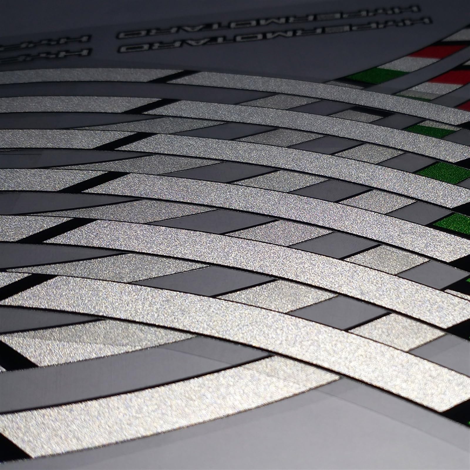 Adhesivos decorativos modificados Pegatina Para Rueda De Motocicleta, Logo De Neumático Delantero Y Trasero, Kit De Rayas Reflectantes, Pegatinas Para Llanta De Moto, Calcomanía Impermeable Para Cbr65
