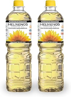 HELIXENOS High Oleic Sunflower Oil – Refined, Deodorized & Winterized, N...