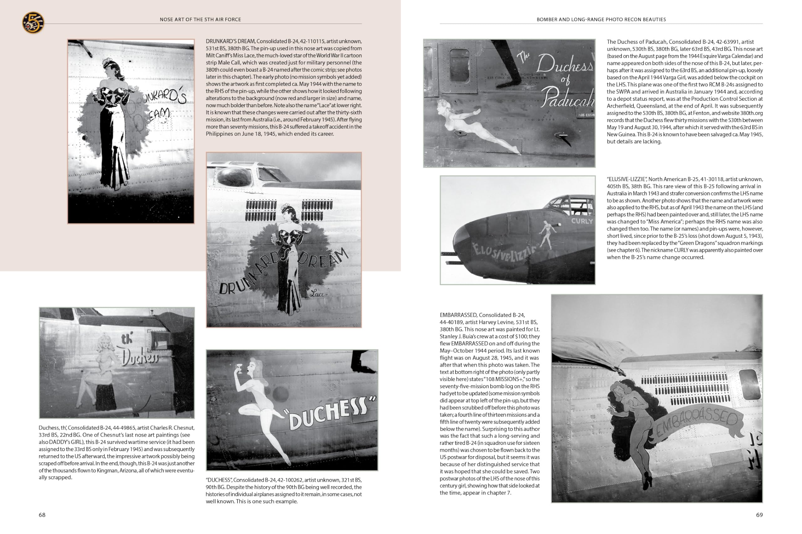 Nose Art of the 5th Air Force: Pin-Ups and More, 1942-1947
