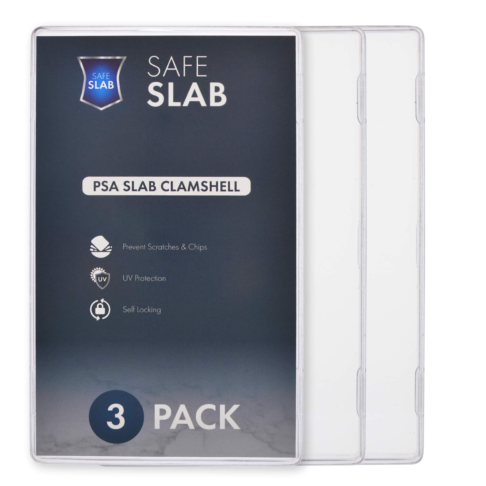 Buy Safe Slab Plastic Clamshell Graded Slab Protector Set of 3 Self