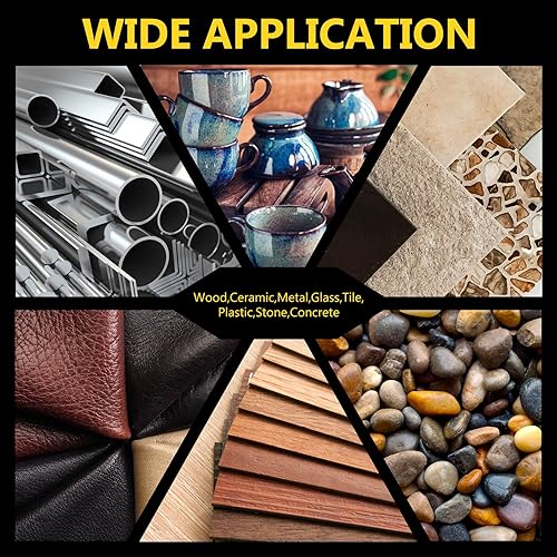 Miniatura 4 de Pegamento Epoxy de 5 Minutos, Adhesivo Epoxy de Curación Rápida de 3.4oz para Metal, Plástico, Vidrio, Madera, Cerámica y Más, Pegamento de