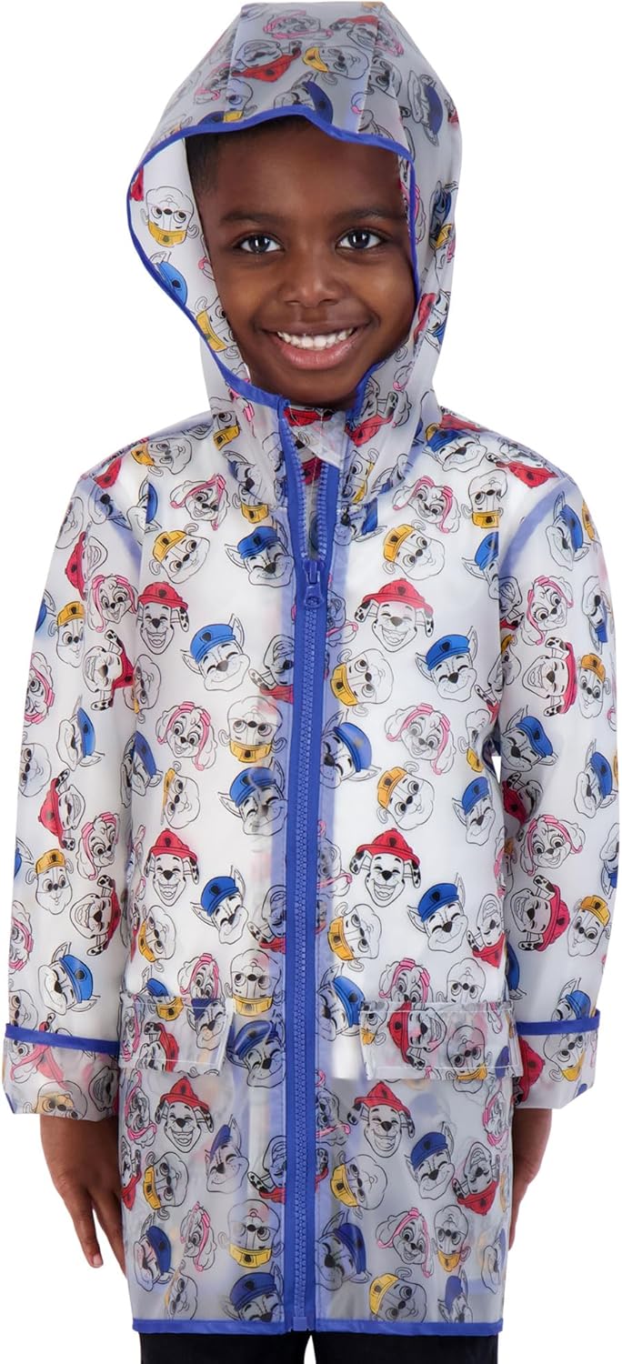 ABG Accessories boys Girls Rain Coat Disney Minnie, Mickey Mouse, Princess, Nickelodeon Paw Patrol for Kids 2-7 Years - Image 2