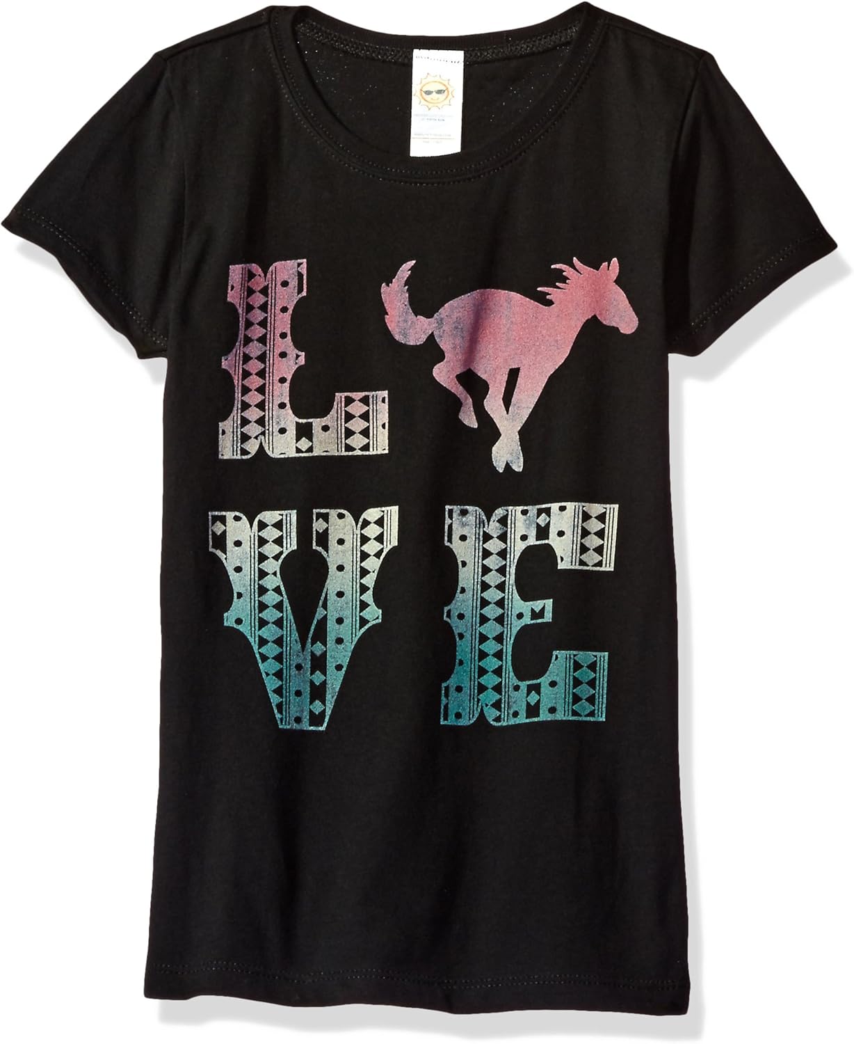 Lost Gods SHIRT Tシャツ ガールズ US サイズ: Small カラー: ブラック