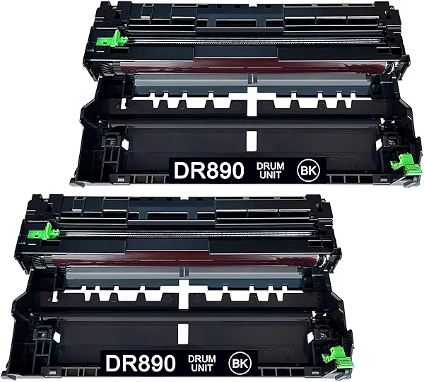 DR890 DR-890 Drum Unit (2-Pack, High Yield) Replacement for Brother HL-L6250DW HL-L6400DW HL-L6400DWT MFC-L6750DW MFC-L6900DW Printer