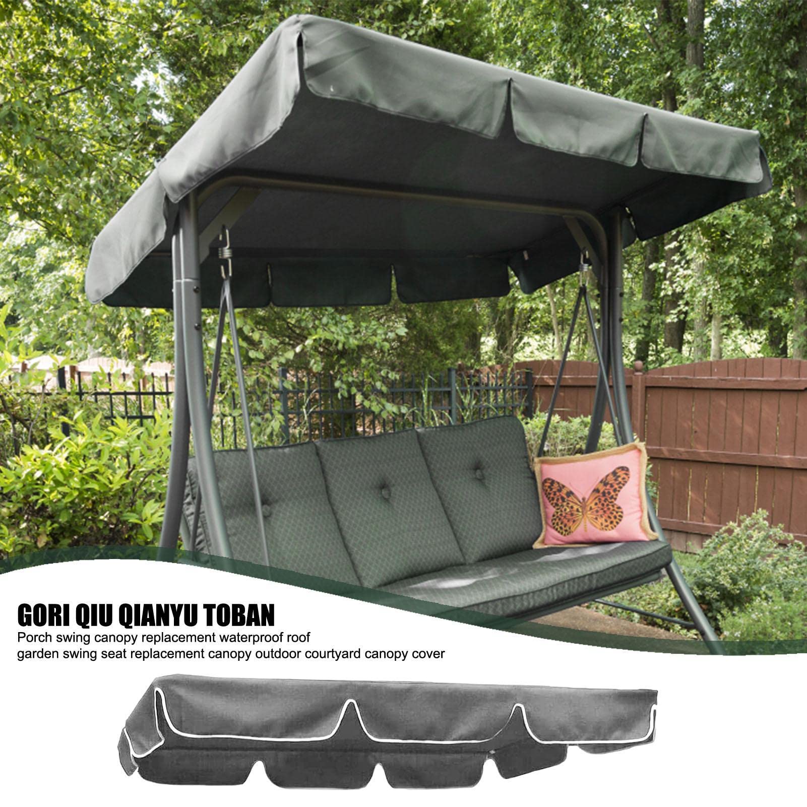 Outdoor Swing Seat Canopy Replacement Cover Seater Seater