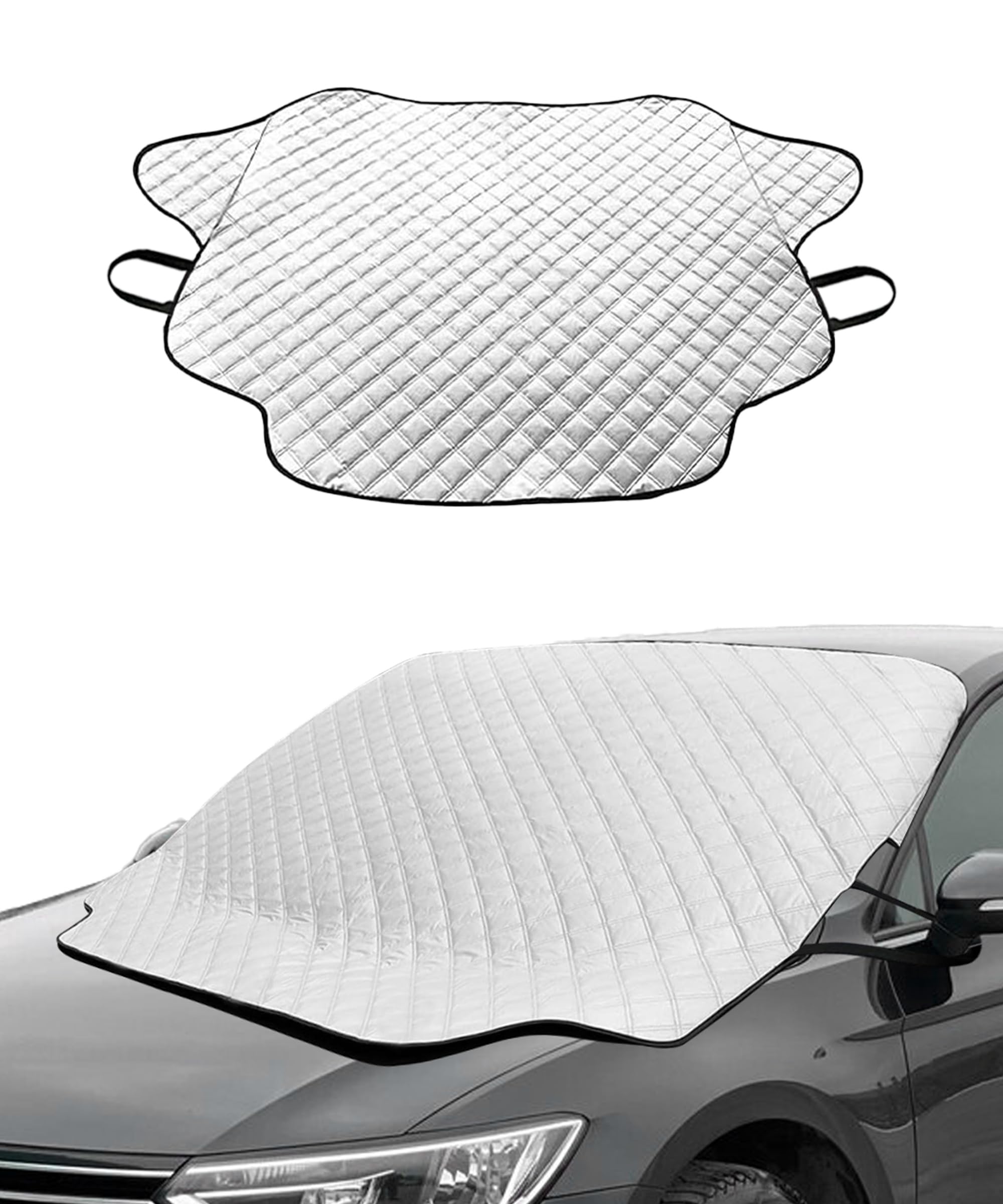 Housse Pare-Brise Hiver Pour Audi A1 2018-2025 - Protection Anti-Givre, Neige, UV - Facile à Installer