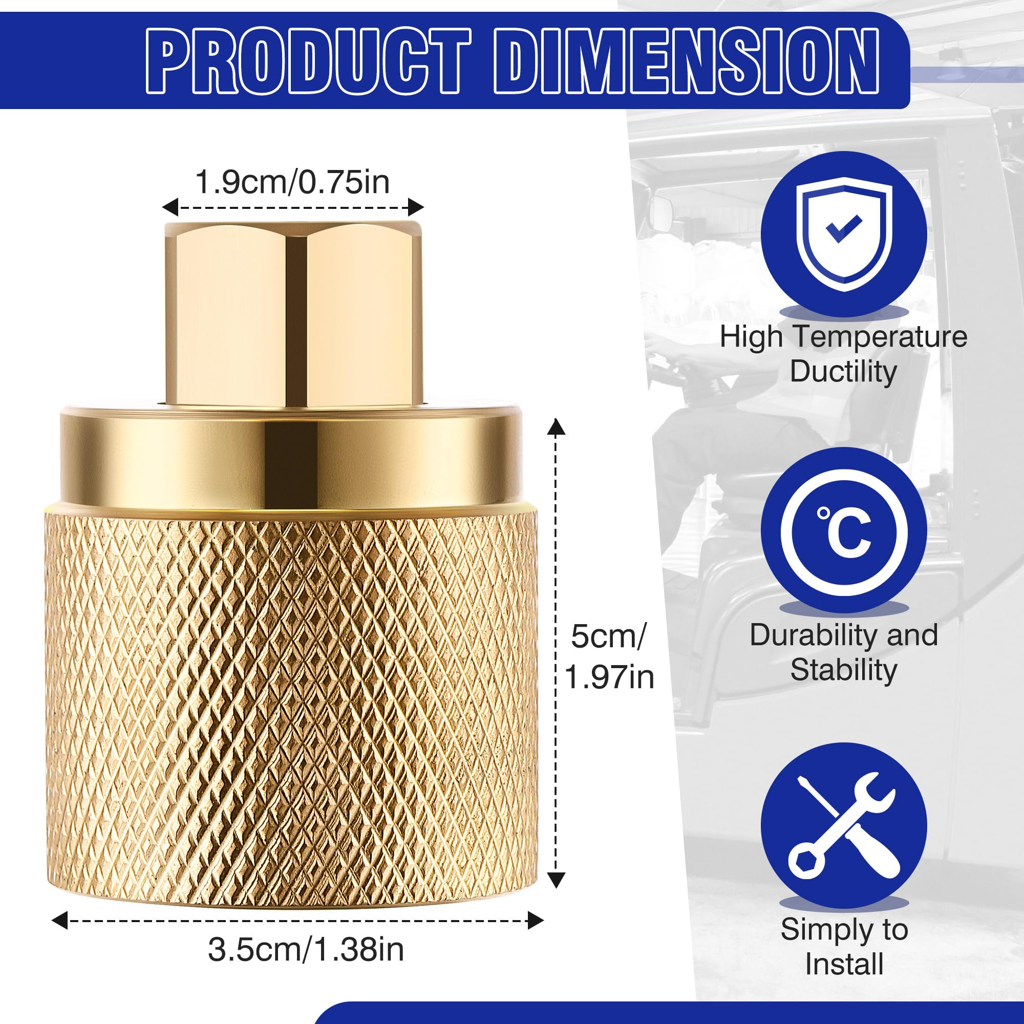 Forklift Connector - 1-1/4" Female -3
