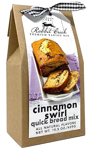 Rabbit Creek Cinnamon Swirl Quick Bread Mix – Easy To