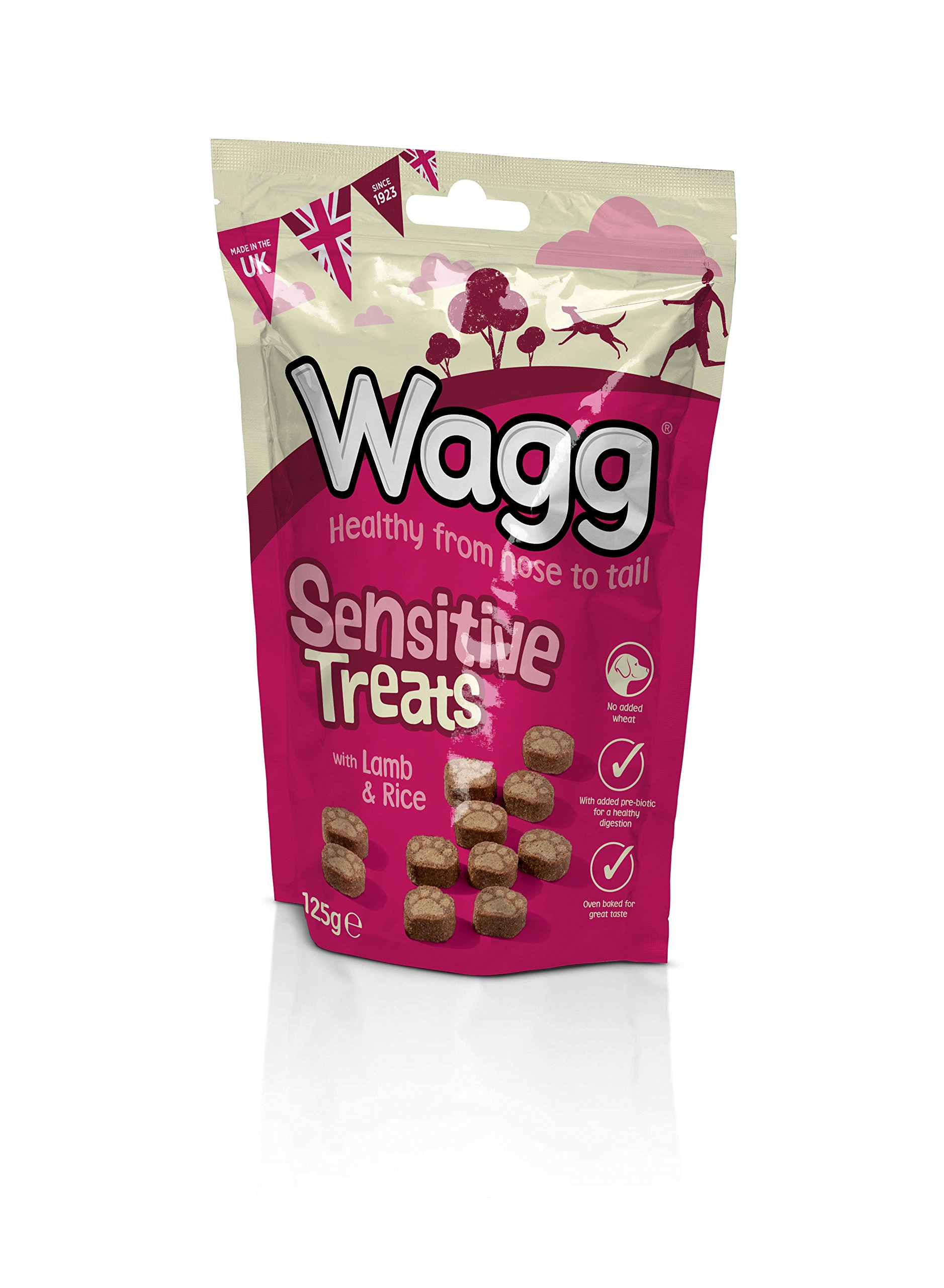 Wagg Sensitive Dry Mix Treats With Lamb and Rice, 125 g - Image 3