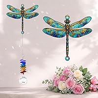 Vista 17 de Atrapador de Sol Conmemorativo - Regalo de Simpatía para Pérdida de un Ser Querido - Fabricante de Arco Iris de Cristal - Recuerdo de Duelo