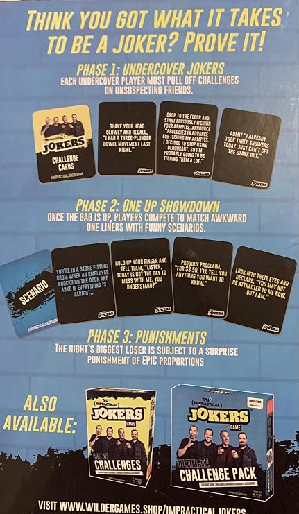Tru Impractical Jokers Game