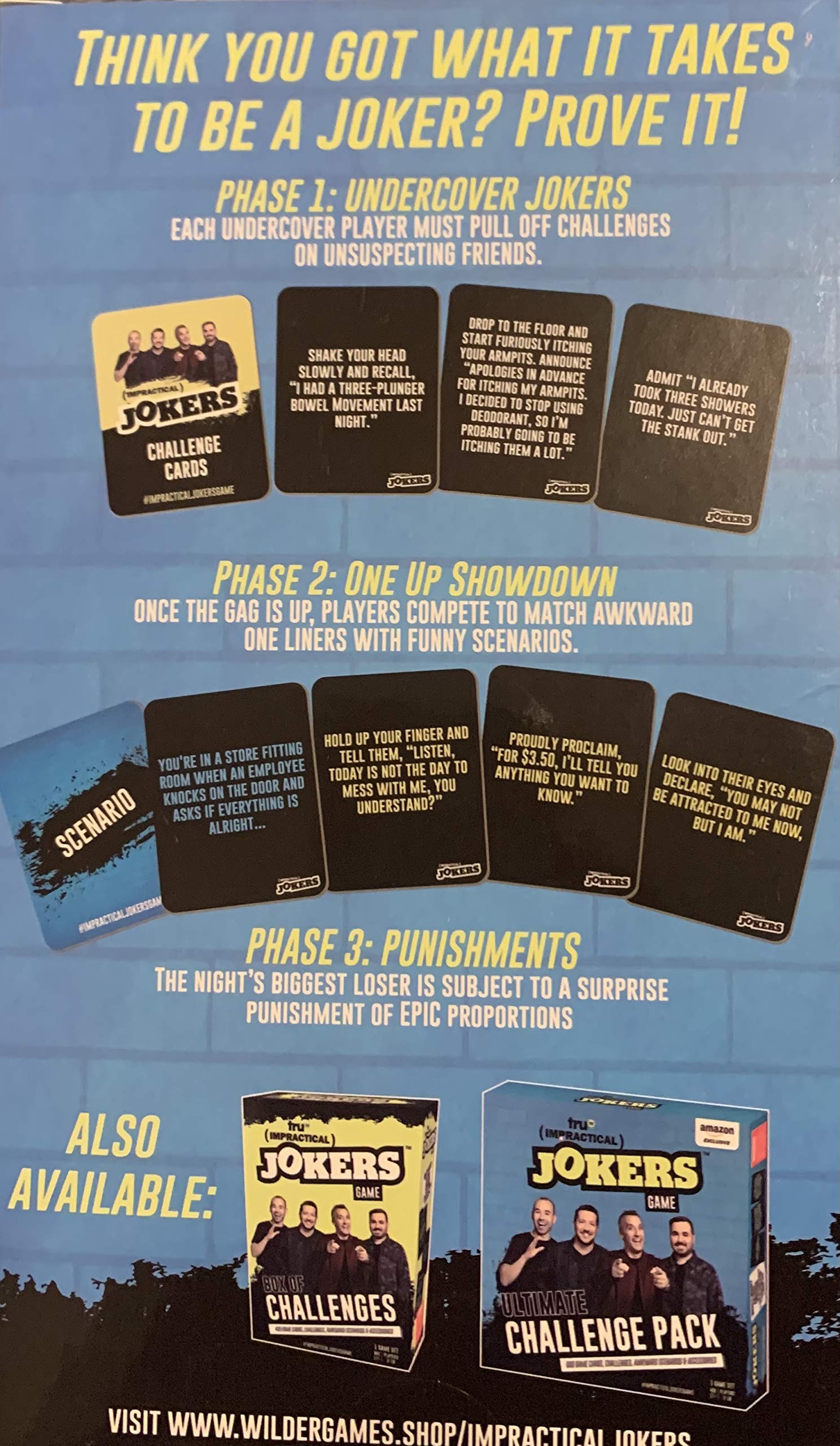 Amazon.com: Tru Impractical Jokers Game : Toys & Games