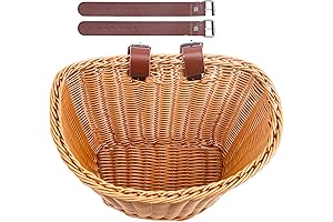 Woven Plastic Bike Basket - Your Ride's New Best Friend