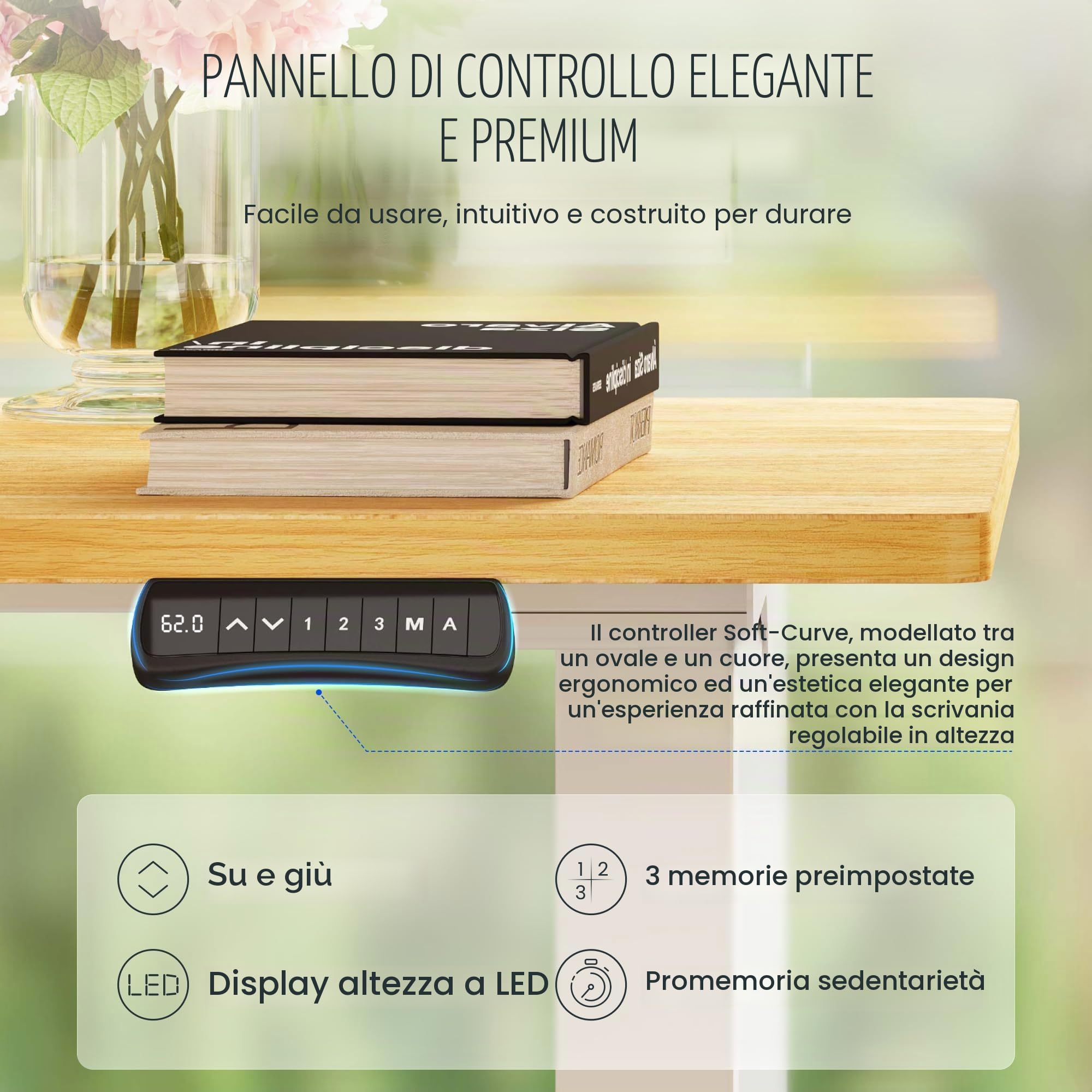 FLEXISPOT E5 Pro+ Scrivania Elettrica Regolabile in Altezza 160 * 80cm FSC, 2 Motori, 3 Sezioni, Motorizzata