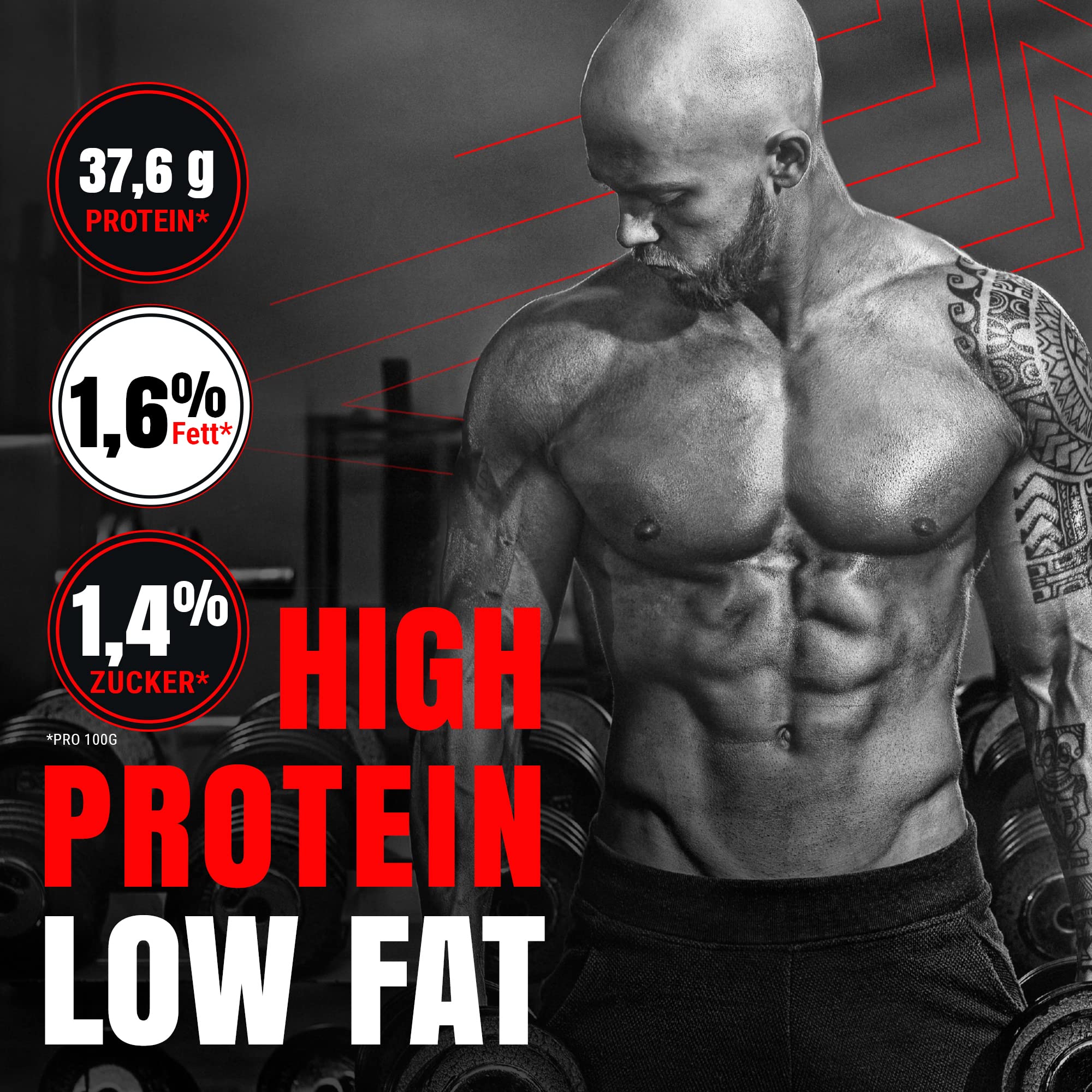 PROTEIN PANCAKES | 1000g | Low carb Pfannkuchenmischung | low fat | Nur 1,7% Zucker & 1,2% Fett | Ganze 41,1g Protein p.P. | Köstlicher Geschmack | Perfekt als Frühstück & zwischendurch (Süß, 1000g Dose)