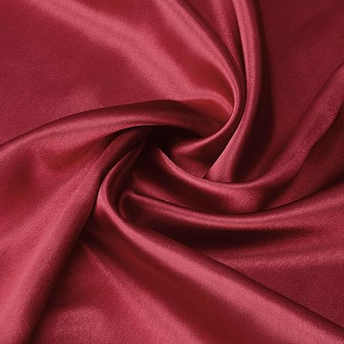 Miniatura 2 de Lirex Paquete de 2 fundas de almohada de satén, tamaño estándar, funda de almohada de satén de microfibra de color sólido suave, cierre de sobre,