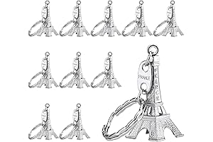Eiffel Tower Keyring: 15 Pieces of Parisian Charm