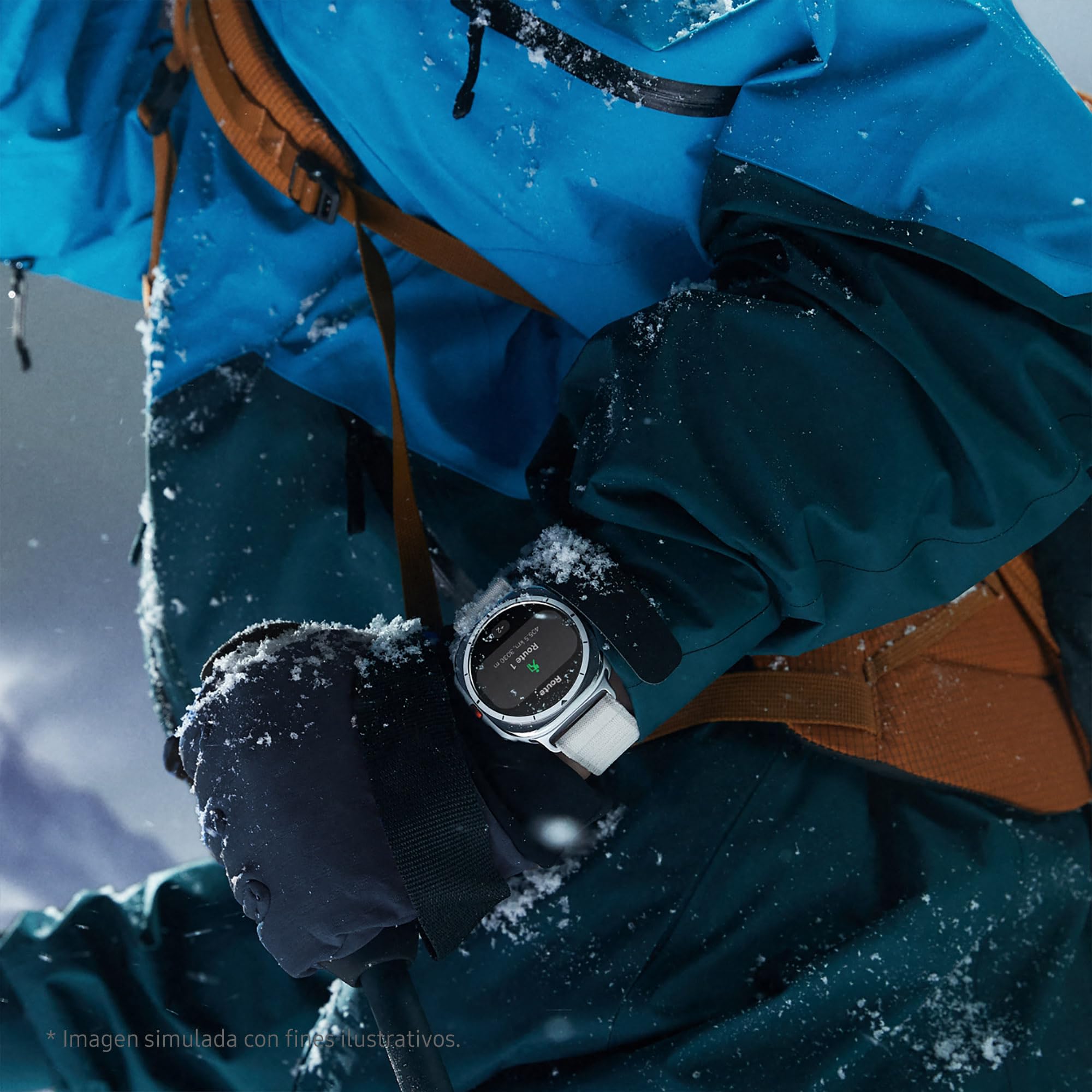 Samsung Galaxy Watch Ultra LTE 47mm + Cargador - Smartwatch, Control de Salud, Seguimiento Deportivo, naranja (Versión Española)