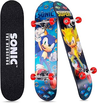 Amazon | Sonic - 31インチ レンチキュラースケートボード プロ